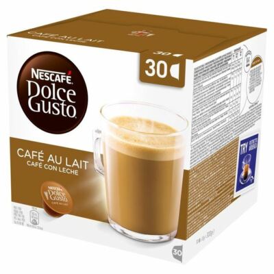 Nescafe Dolce Gusto Cafe Au Lait Capsules - 30 per pack (0.66lbs)