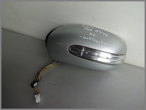 Mercedes Benz W203 Außenspiegel Links 744 Silber 2038106576 anklappbar LED A402 - Picture 2 of 3