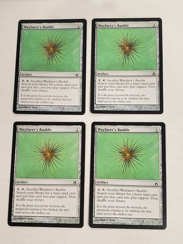 MTG Playset 4x Wayfarer's Bauble (Fifth Dawn/Artifact/C) - BGM