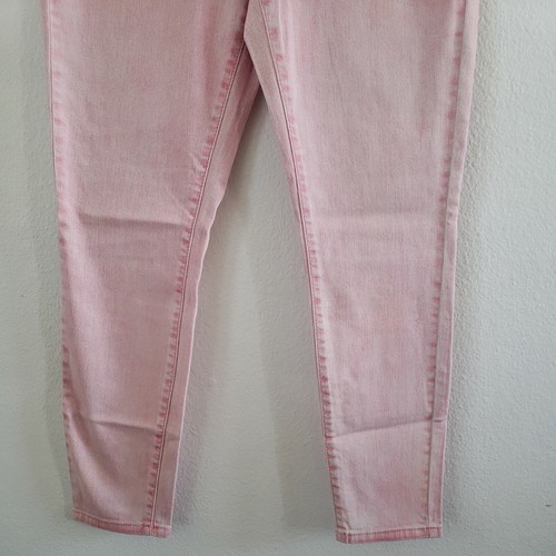 NYDJ Women's Angie Skinny Ankle Jeans Size 4 Pigment Water Lily Stretch Distress - Picture 4 of 9