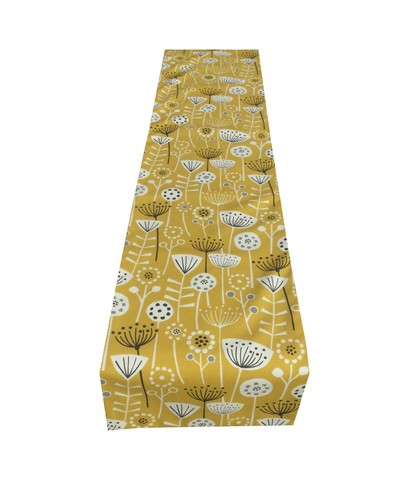 Fryetts Bergen Scandinavian Dandelion fully lined table/Bed runner hand made UK - Picture 3 of 5