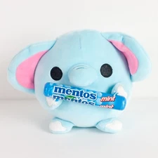 Zuru Snackles Lottie Elephant Mentos Blue Plush 5" Mini Brands
