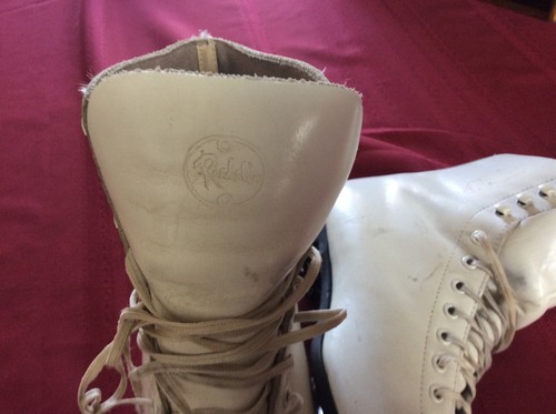 Riedell Size 6.5 USA Leather Women's Ice / Figure Skates w/ MK Sheffield Blades - Picture 6 of 8