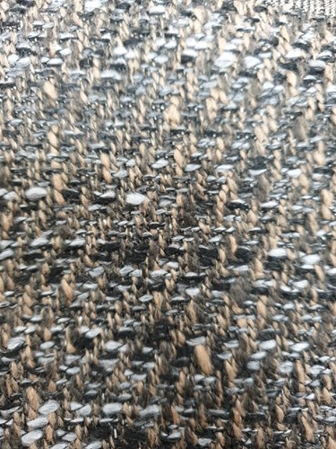 Leinen Webstoff Top Qualität Farbe Grau Braun Bet Silber Und Schwarz Mix. - Bild 6 von 17