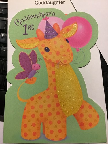 Hallmark BIRTHDAY Cards for "GODDAUGHTER" for Child 6 choices 14C - Picture 13 of 15