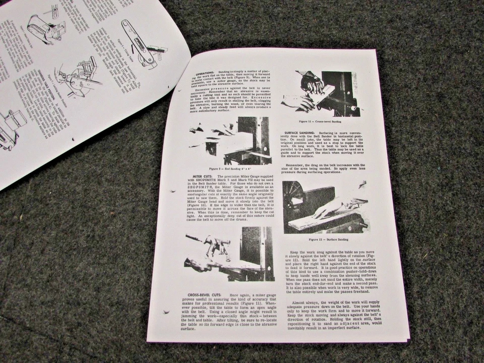 SHOPSMITH 6" BELT SANDER MODEL 640 OWNER'S MANUAL, ARTICLE No. 84-3472 - Image 2 of 4