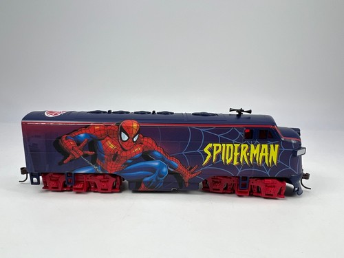 Locomotora Bachmann/Hawthorne Village HO Marvel Spiderman probada/funciona L/N - Imagen 3 de 6