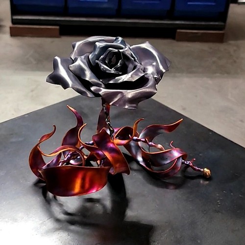 Copper Rose Thank You #1837 7th Anniversary Valentine's Mother's Day Christmas - Picture 7 of 14