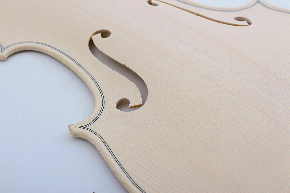 violin top DIY spruce wood violin wood Repair set up violins tone wood - Image 4 of 4
