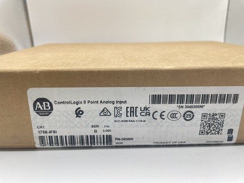 Allen Bradley 1756-IF8I Ser B Brand New Quality Guaranteed Free Ship - Picture 2 of 6