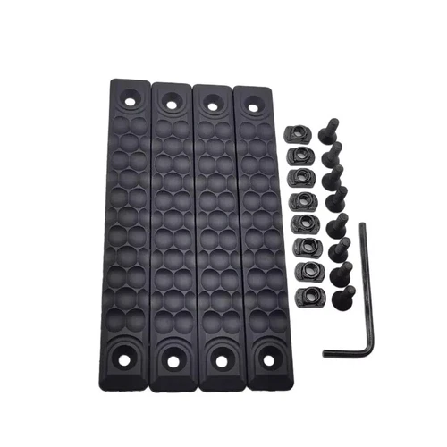 4 Stück Nylon MLOCK Schiene Handschutz Abdeckblende für M-loCk System 80/120 mm - Bild 3 von 48