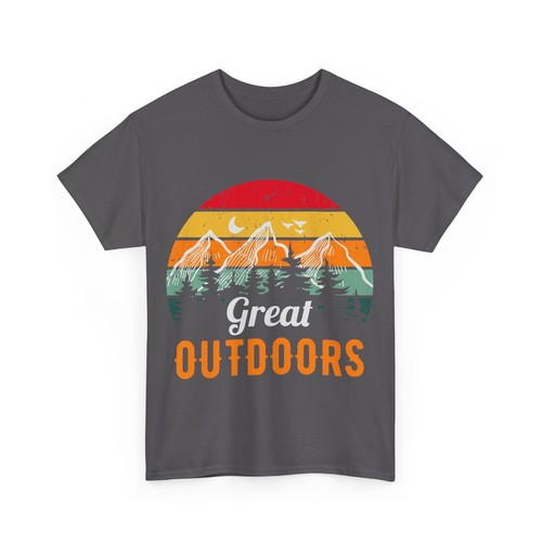 Tolles T-Shirt Outdoor Wandern Abenteuer Natur Camping Unisex schwere Baumwolle - Bild 32 von 41