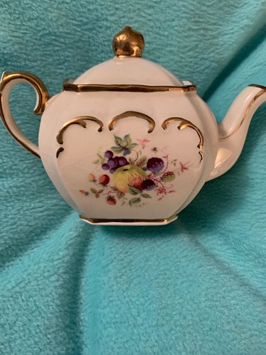 Sadler England teiera floreale quadrata misura personale - 6" usata in ottime condizioni - Foto 6 di 12