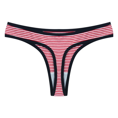 12x Damen String Tanga Baumwolle Slip Stretch Dessous Unterwäsche Panty Höschen - Bild 22 von 35