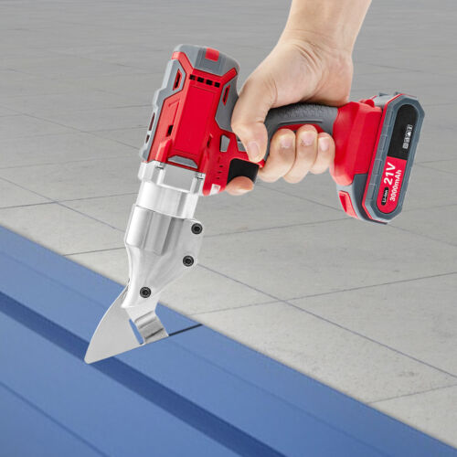 Electric Metal Tin Cutting Shears Heavy Duty Sheet Shear Cutter Scissor 600W