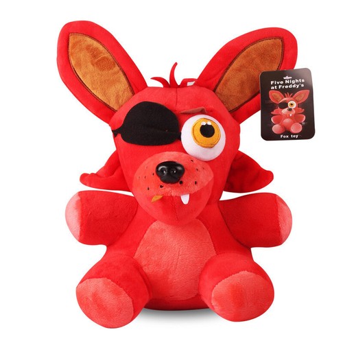 FNAF Plüsch five Nights at Freddy's Red Foxy Plush Doll Stofftier Spielzeug 7" - Bild 5 von 5