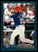 2001 Topps Rafael Palmeiro #650 Texas Rangers Baseball Card