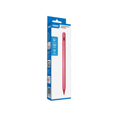 Lápiz óptico activo rosa para iPad Pro/Aire/Mini: ergonómico y preciso - Imagen 3 de 10