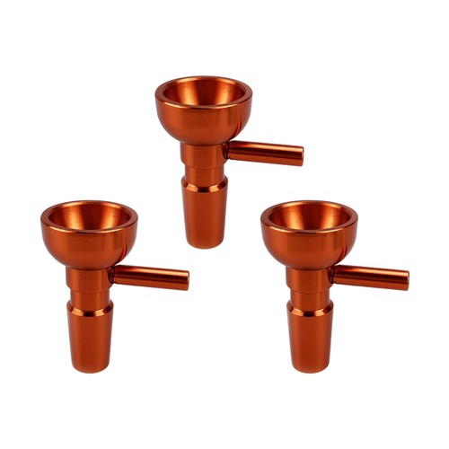 14MM Male Metal Bowl For Water Pipe Hookah Bong Hookah Water Replacement Head 3X - Picture 10 of 11