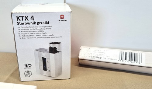 Terma KTX-4 Digitale Heizpatronensteuerung + Terma Split Heizstab 600 Watt   NEU - Bild 4 von 5