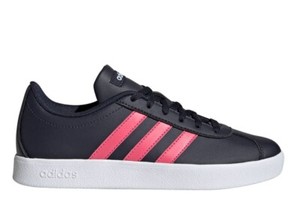 Adidas Vl Court 2.0 K EE6899 Blue Women's Shoes Sneakers Sports | eBay