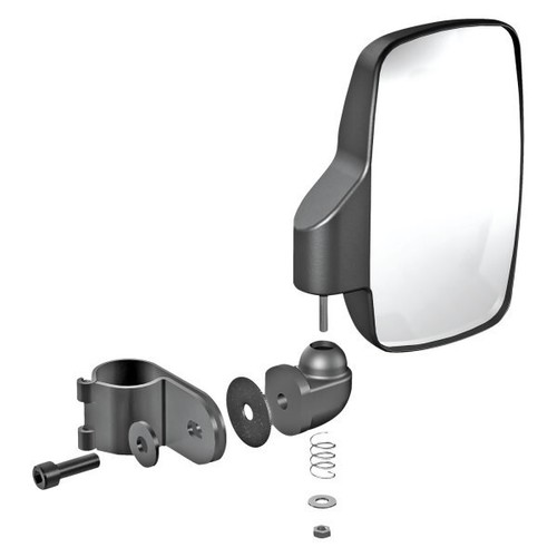 Moose Utility® 18082 - ABS™ Plastic Side View Black 2" Mirror Set - Picture 6 of 9