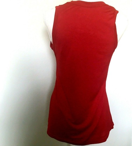 Nike Activewear Tank Top Dri-Fit Red Women's Size Medium - Picture 2 of 6