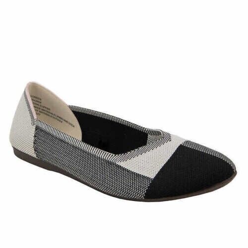 Jsport Damen Ballerinas runde Spitze Walking Flats Slipper Schuhe weich - Bild 1 von 9