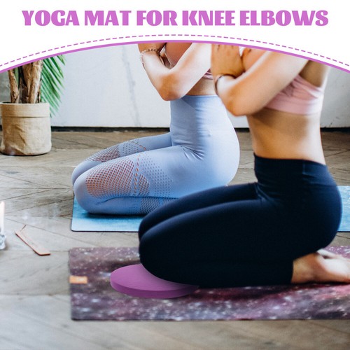 2Pcs Yoga Mat for Knee Elbows Supple Knee Pad Elbow Cushion Fitness Support - Picture 4 of 12