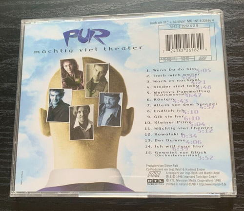 Pur "Mächtig viel Theater"  [CD] - super Zustand - Bild 2 von 3