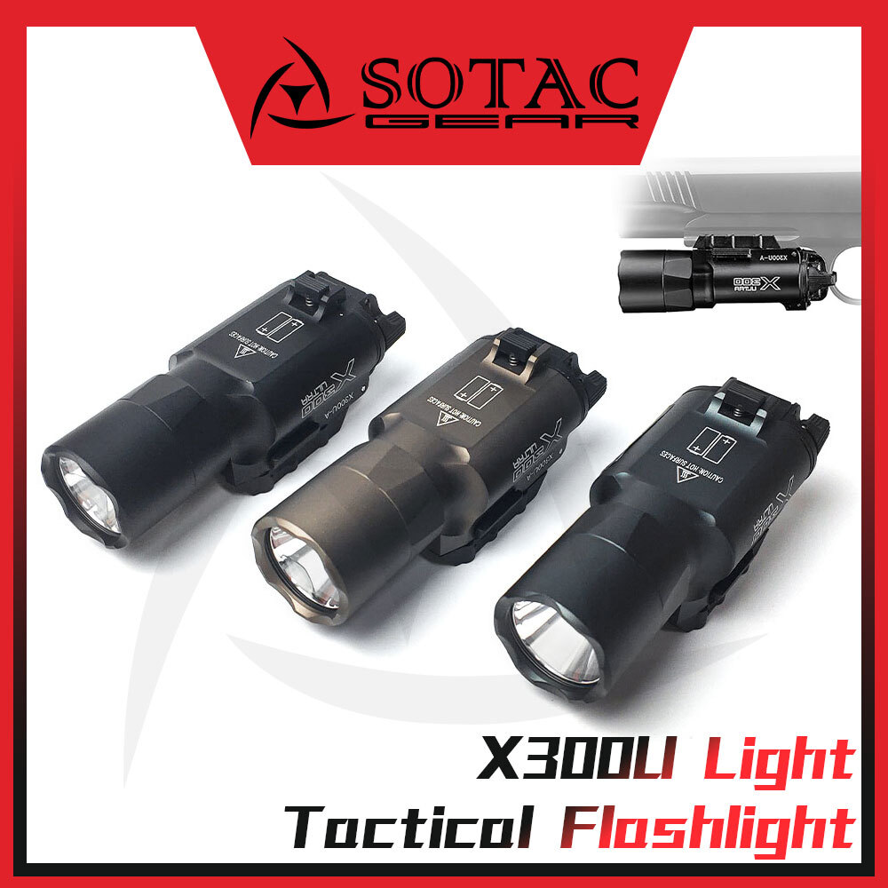 Tactical X300 Ultra Pistol Gun Light X300U Weapon Light Tactical X300 Ultra Pistol Gun Light X300U Weapon Light
