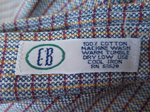 Gitman Bros. Men's Long Sleeve 100% Cotton Multi-Color Casual Shirt Large EUC - Picture 7 of 12