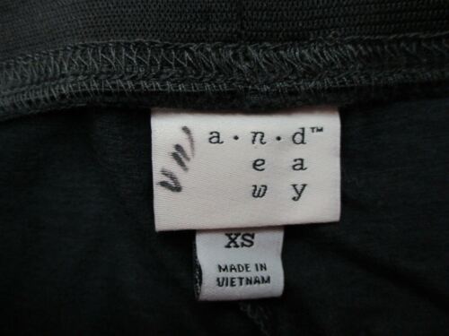 A NEW DAY Pants Women's Size XS Comfort Stretch Active Dark Gray Leggings - Picture 4 of 7