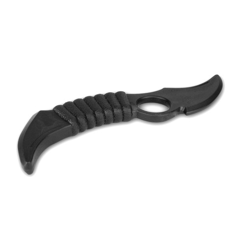 Plastic Karambit Double Blade Knife Black Training Martial Arts Self Desfense - Picture 5 of 5