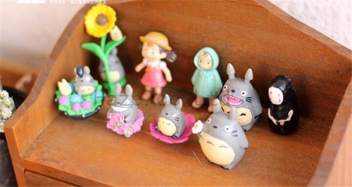 9pc Japan Cartoon Lovely My Neighbor Figure Toy Model New - Picture 4 of 13