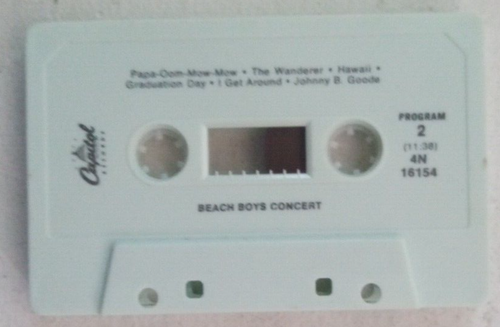 Beach Boys, Concert, Rare Audio Cassette Tape, DL36 4N-16154, Fun Fun Fun - Picture 8 of 10