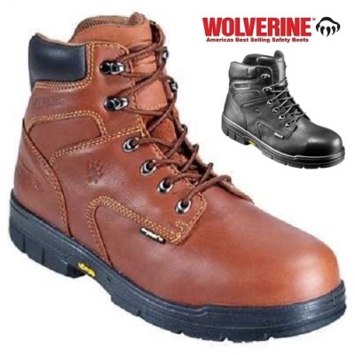 wolverine raider black safety shoes