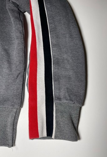 Thom Browne Permanent Collection Interlock RWB Stripe Hoodie Women’s Size 2 Auth - Picture 7 of 15