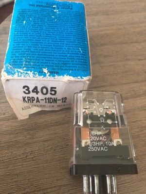POTTER /& BRUMFIELD T85N11D114-12 RELAY USED *
