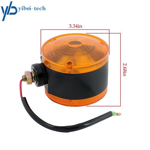 TC422-336810 TC222-33610 Conjunto de luz Peligro Ámbar Señal de giro Lámpara para Kubota - Imagen 2 de 11