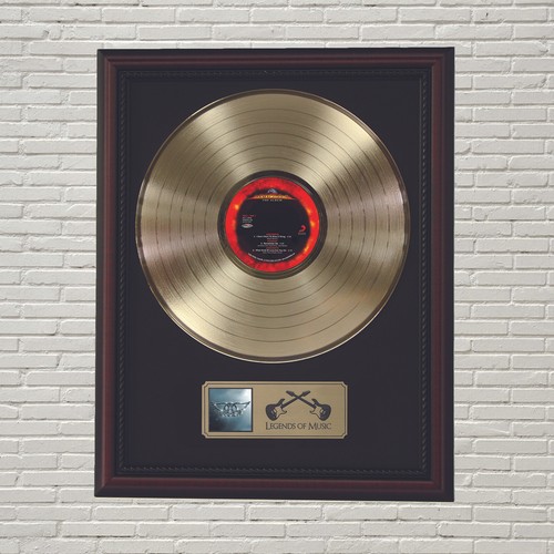 Aerosmith "Armageddon" Framed Cherry Wood LP Record Display M4 - Picture 1 of 3