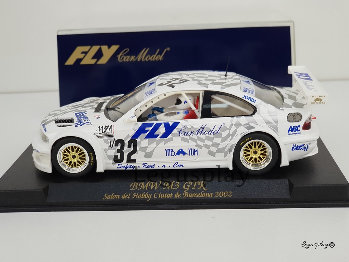 厳選スロットカー　FLY BMW M3 GTR Slot Car FLY 880024 A288 BMW M3 GTR Salon Del Hobby Ciutat