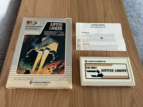 Commodore VIC-20 Jupiter Lander Cartridge - Boxed Working -👾Retro Gift Idea👾 - Picture 3 of 12