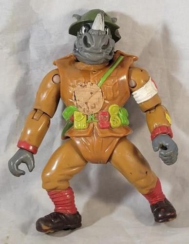 Vintage 1992 Playmates TMNT Dimwit Doughboy Rocksteady