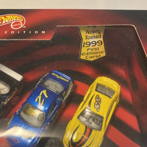 HOT WHEELS 1999 FIRST EDITION CARS Racing American Style Set of 4 Chevrolet New - Picture 3 of 5
