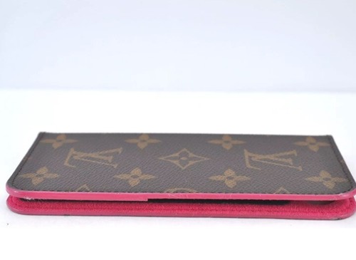 Authentic Louis Vuitton Monogram Folio Iphone 7 8 Case Pink - Picture 10 of 21
