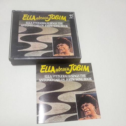 Ella Fitzgerald Abraca Jobim Sings Antonio Carlos Song book 1987 Japan 2 cd set