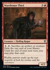x4 Warehouse Thief - Foil C MTG Commander Legends: Battle for Baldur's Gate M/NM