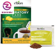 Respiratory Care Granules with Natural Lemon Flavor, 10 Count Sachet - Help Reli