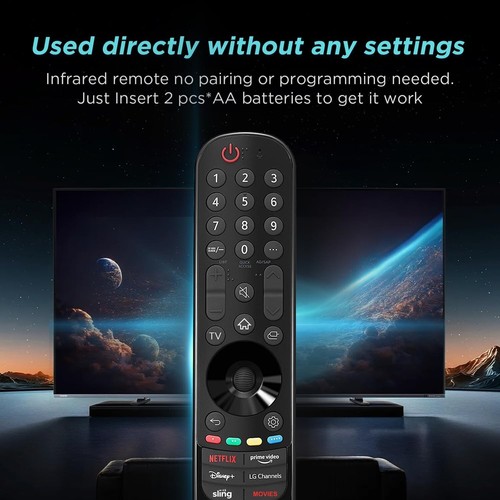 Reemplazo para LG Magic Remote Compatible con LG UHD OLED QNED NanoCell 4K 8K - Imagen 5 de 7